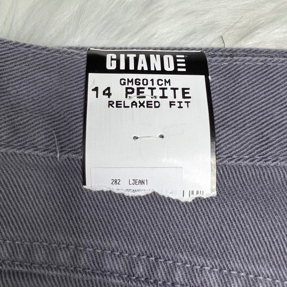 👖NWT🤩 VINTAGE 80s |•GITANO•| Deadstock Relaxed Fit SUPER High Rise Jean 14P - Picture 6 of 16